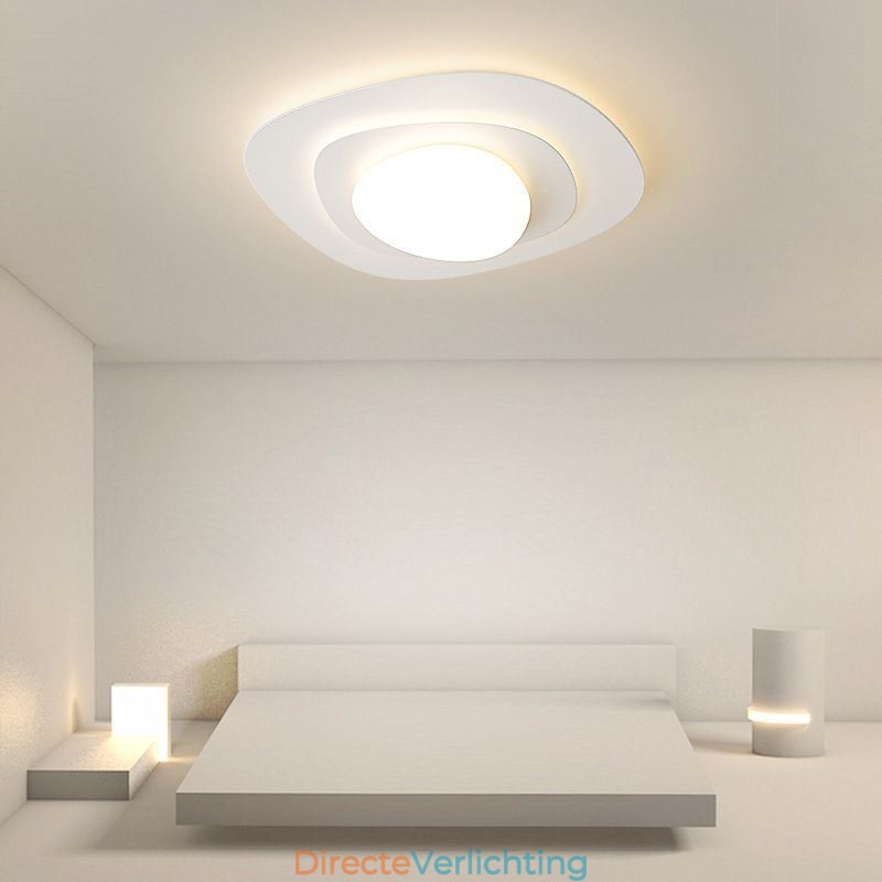 Nordic Plafondlamp Gegolfde Plafondlamp