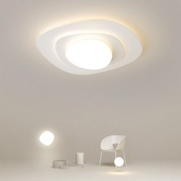 Nordic Plafondlamp Gegolfde Plafondlamp