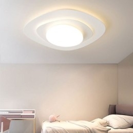 Nordic Plafondlamp Gegolfde Plafondlamp