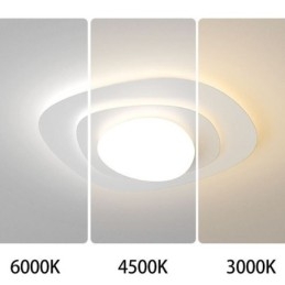 Nordic Plafondlamp Gegolfde Plafondlamp