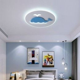 Moderne creatieve plafondlamp walvis plafondlamp