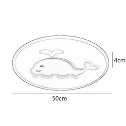 Moderne creatieve plafondlamp walvis plafondlamp