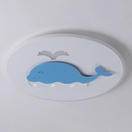 Moderne creatieve plafondlamp walvis plafondlamp