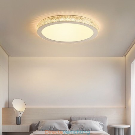 Moderne plafondlamp, glanzend diamant, inbouw Moderne plafondlamp, glanzend diamant, inbouw