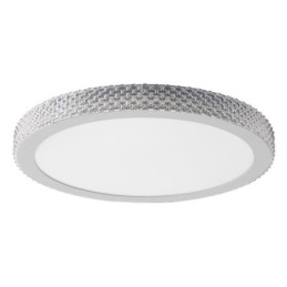 Moderne plafondlamp, glanzend diamant, inbouw