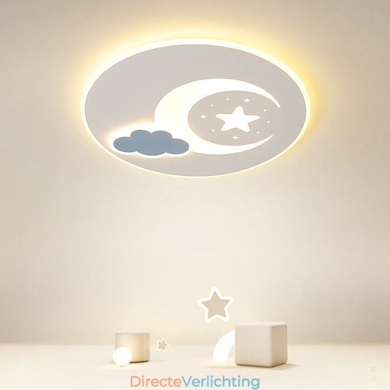Simplicity Plafondlamp Maan & Ster Plafondlamp