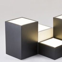 Moderne plafondlamp kubus plafondlamp