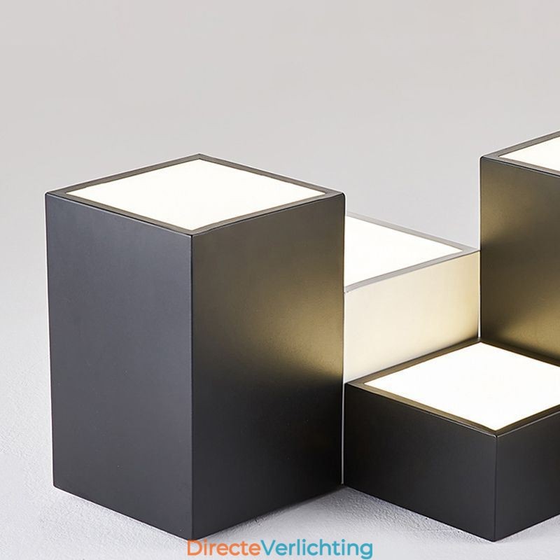 Moderne plafondlamp kubus plafondlamp