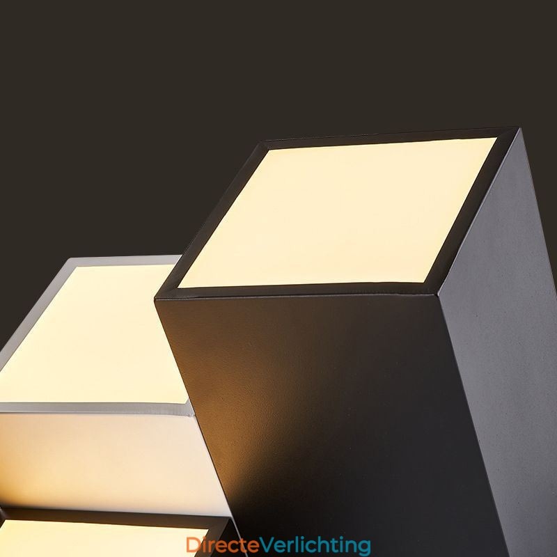 Moderne plafondlamp kubus plafondlamp