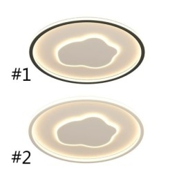 Moderne plafondlamp ronde wolkenplafondlamp