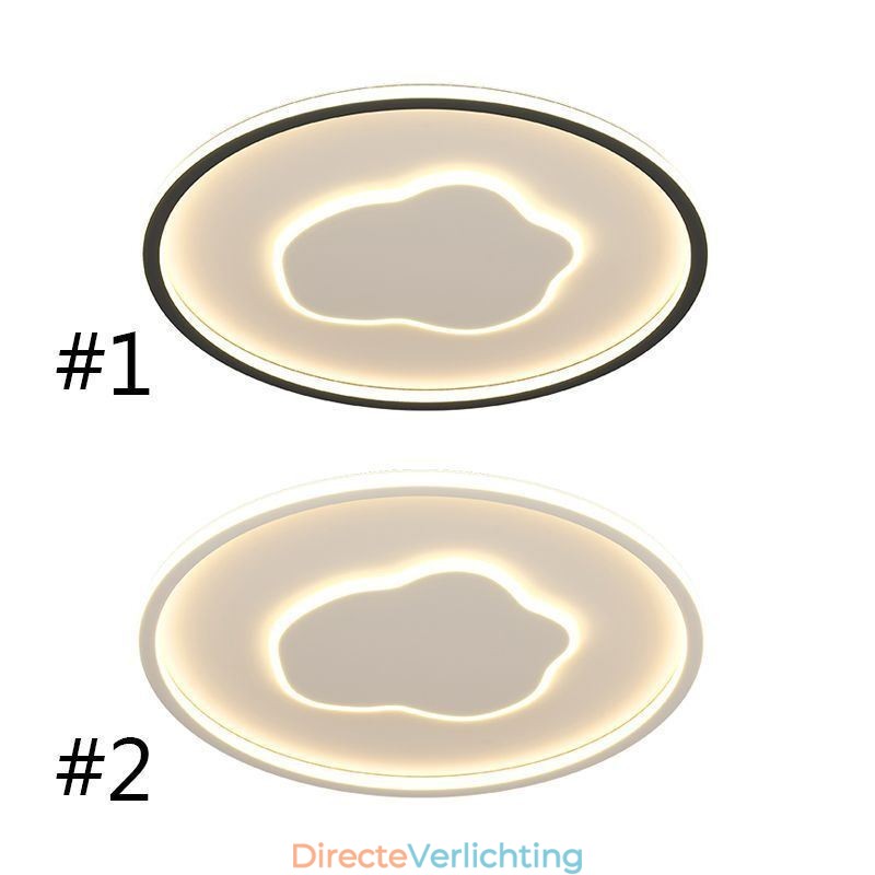 Moderne plafondlamp ronde wolkenplafondlamp