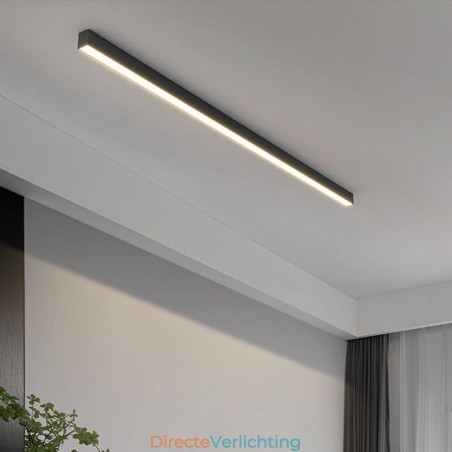 Moderne plafondlamp, lange strip, opbouw plafondlamp Moderne plafondlamp, lange strip, opbouw plafondlamp