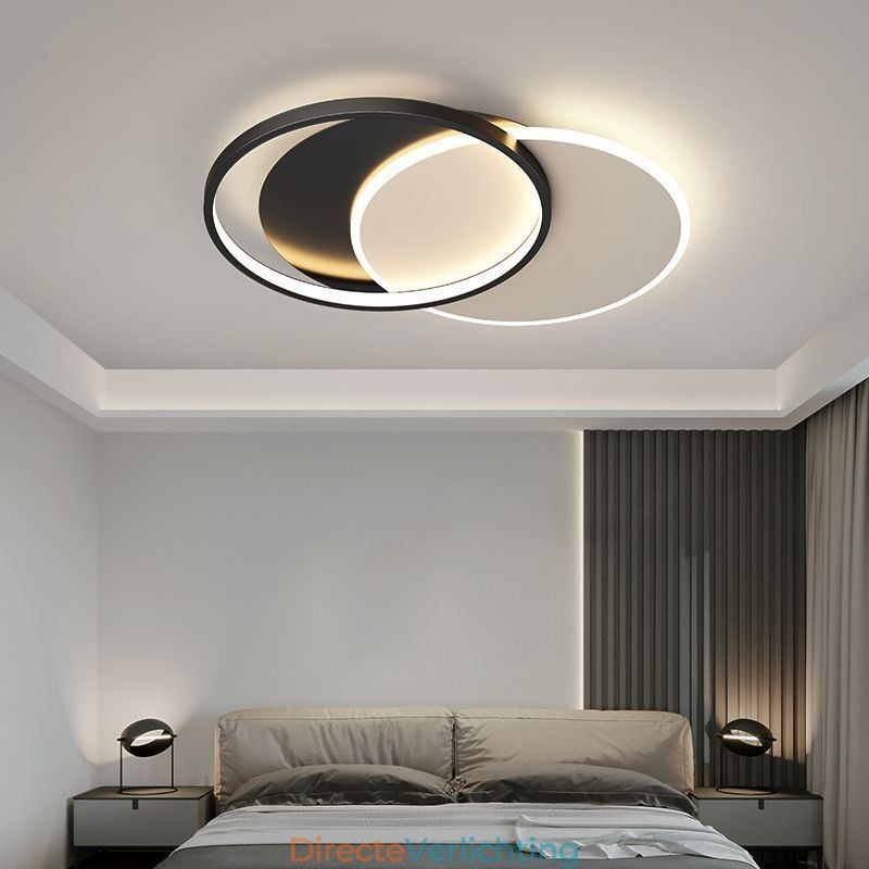 Creatieve plafondlamp ronde cirkel plafondlamp
