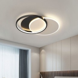 Creatieve plafondlamp ronde cirkel plafondlamp