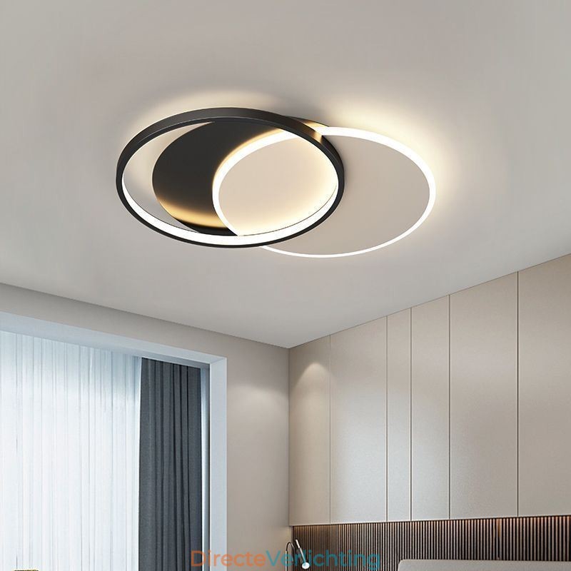 Creatieve plafondlamp ronde cirkel plafondlamp