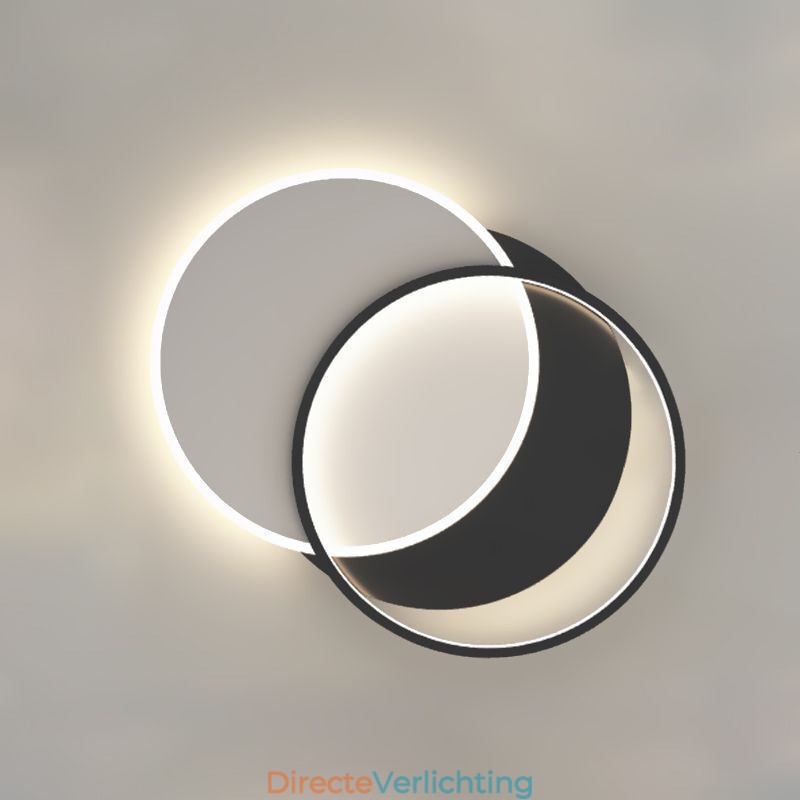 Creatieve plafondlamp ronde cirkel plafondlamp