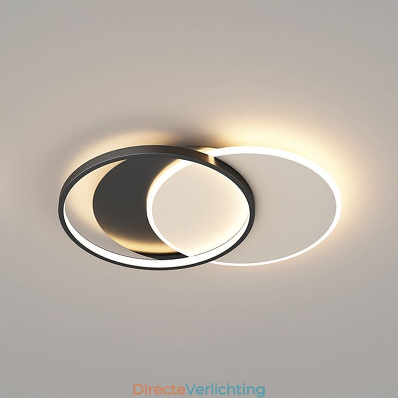 Creatieve plafondlamp ronde cirkel plafondlamp