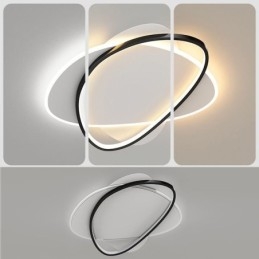 Moderne plafondlampen ovale plafondlamp