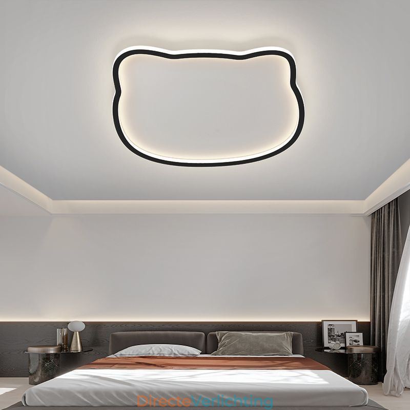 Moderne plafondlampen Kattengezicht plafondlamp