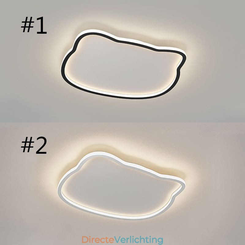 Moderne plafondlampen Kattengezicht plafondlamp