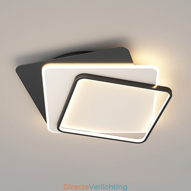Creatieve plafondlamp vierkante plafondlamp