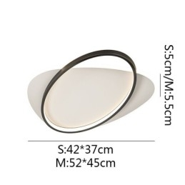 Moderne plafondlamp Ovale plafondlamp
