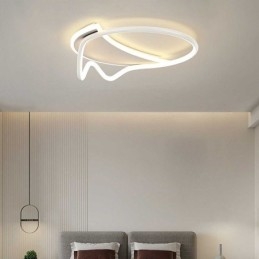 Moderne plafondlamp woondecoratie ring plafondlamp