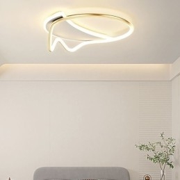Moderne plafondlamp woondecoratie ring plafondlamp