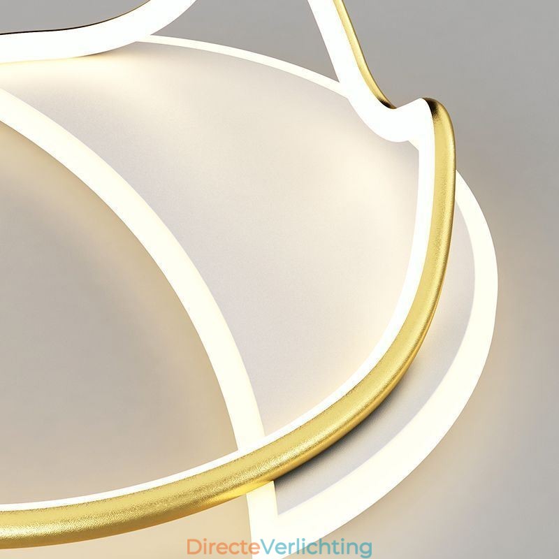 Moderne plafondlamp woondecoratie ring plafondlamp