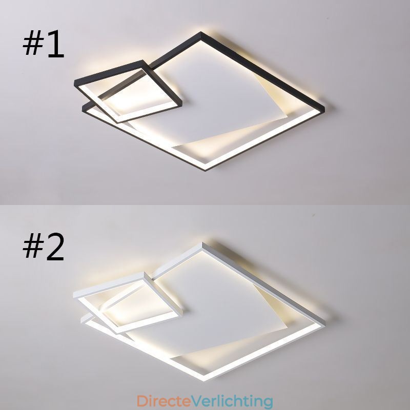 Moderne plafondlamp vierkante binnenverlichtingsarmaturen