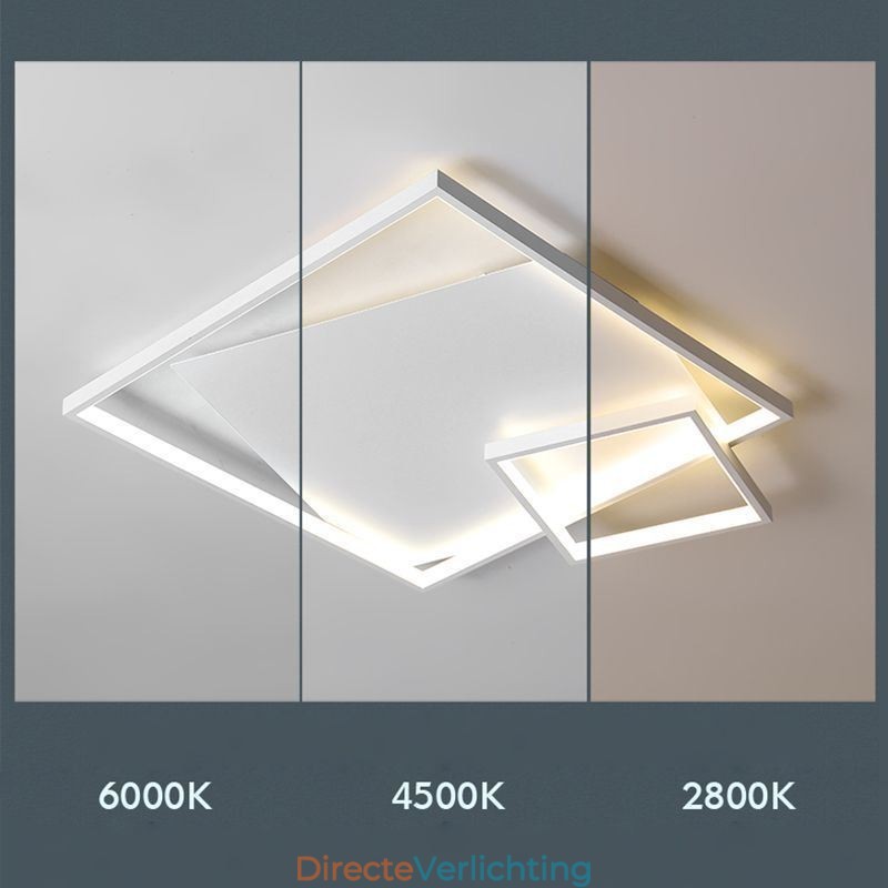 Moderne plafondlamp vierkante binnenverlichtingsarmaturen