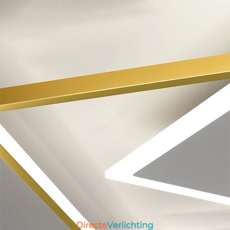 Moderne plafondlamp Geometrische vierkante plafondlamp