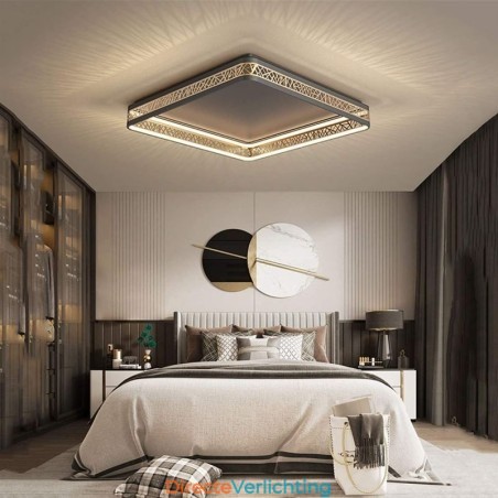 Plafondlamp Vogelnest Vierkante Lamp Moderne Armaturen Plafondlamp Vogelnest Vierkante Lamp Moderne Armaturen