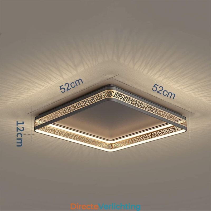 Plafondlamp Vogelnest Vierkante Lamp Moderne Armaturen