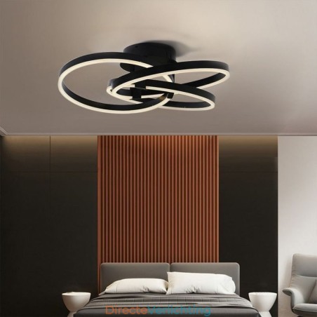 Moderne plafondlamp 3-rings plafondlamp Moderne plafondlamp 3-rings plafondlamp