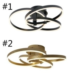 Moderne plafondlamp 3-rings plafondlamp