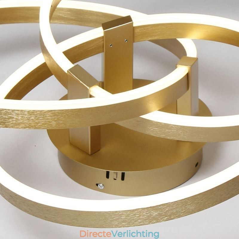 Moderne plafondlamp 3-rings plafondlamp