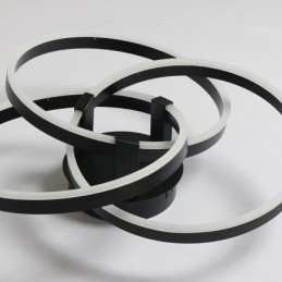 Moderne plafondlamp 3-rings plafondlamp