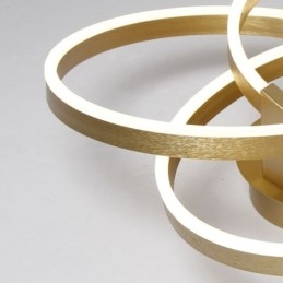 Moderne plafondlamp 3-rings plafondlamp