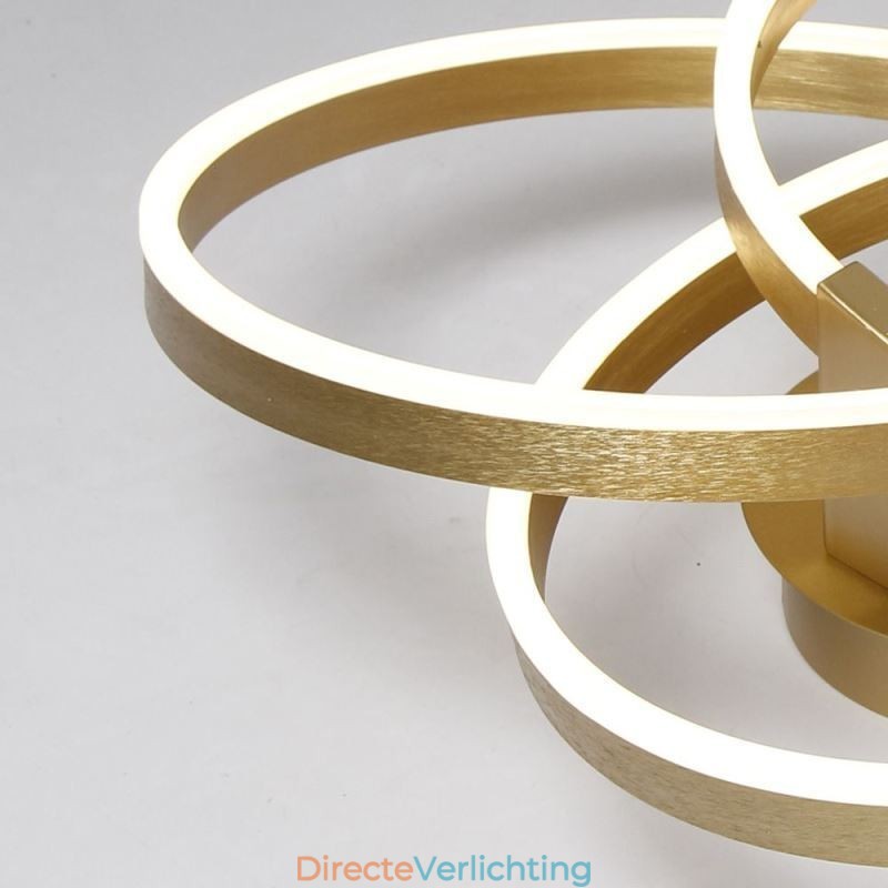 Moderne plafondlamp 3-rings plafondlamp