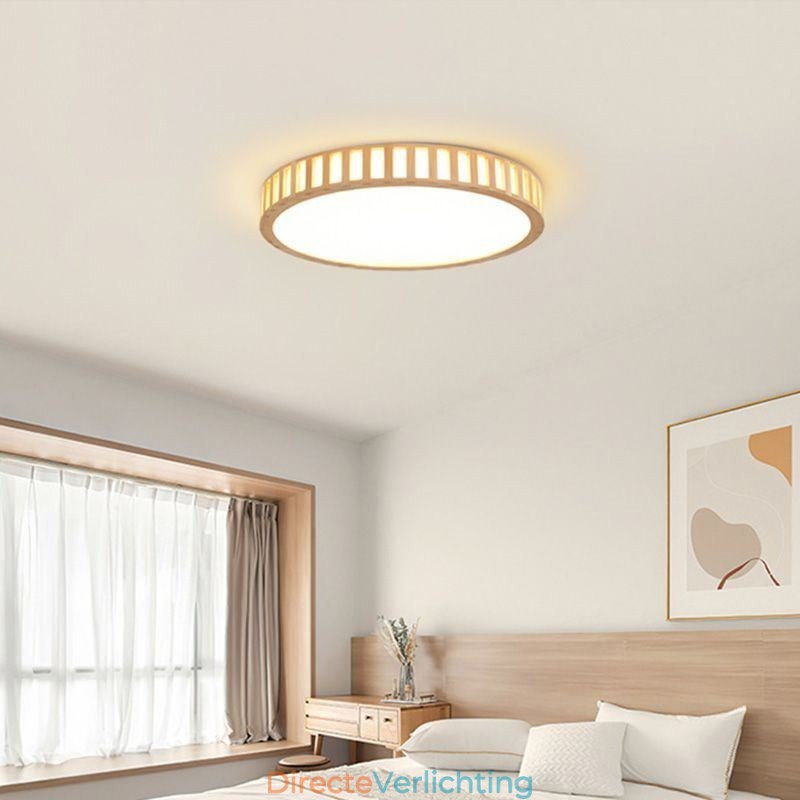 Japanse Lamp Houten Plafondverlichting