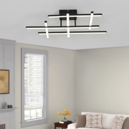 Plafondlamp van aluminium, inbouwplafondlamp