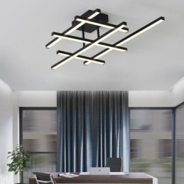 Plafondlamp van aluminium, inbouwplafondlamp