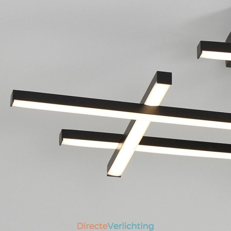Plafondlamp van aluminium, inbouwplafondlamp
