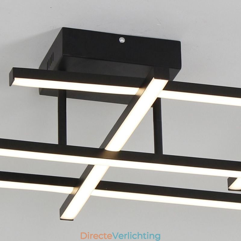 Plafondlamp van aluminium, inbouwplafondlamp