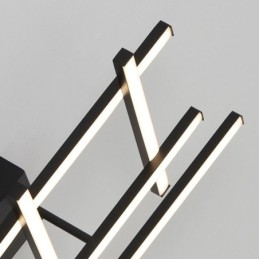 Plafondlamp van aluminium, inbouwplafondlamp