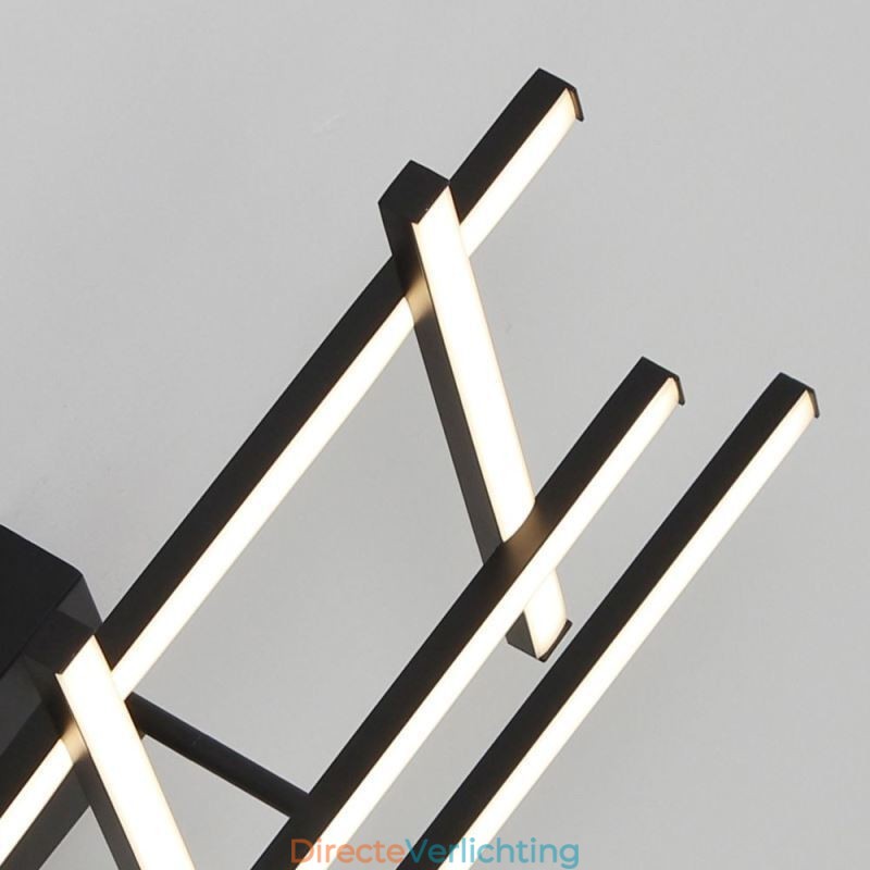 Plafondlamp van aluminium, inbouwplafondlamp