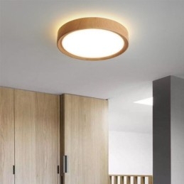 Houten plafondlampen Japanse plafondlamp
