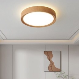 Houten plafondlampen Japanse plafondlamp