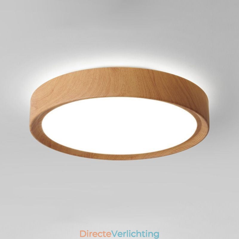 Houten plafondlampen Japanse plafondlamp